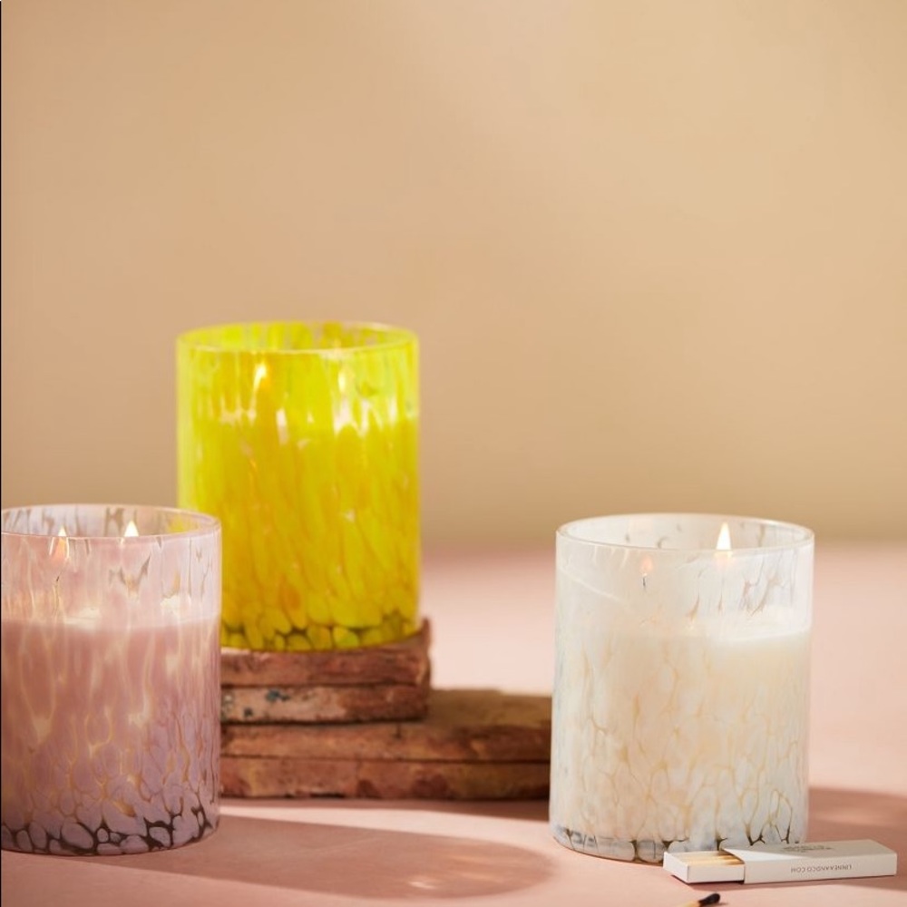 Anthropologie Terrain Linnea Tortoiseshell Hand Poured Candle
